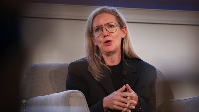 Cracker — Cracker Barrel CEO Julie Masino to step down after logo controversy